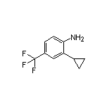 2-Cyclopropyl-4-(trifluoromethyl)aniline