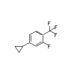 4-Cyclopropyl-2-fluoro-1-(trifluoromethyl)benzene