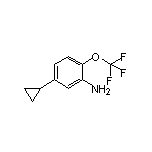 5-Cyclopropyl-2-(trifluoromethoxy)aniline