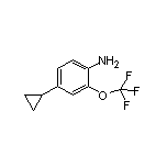 4-Cyclopropyl-2-(trifluoromethoxy)aniline