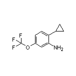 2-Cyclopropyl-5-(trifluoromethoxy)aniline