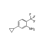 5-Cyclopropyl-2-(trifluoromethyl)aniline