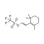 (E)-2-(2,6,6-Trimethyl-1-cyclohexen-1-yl)vinyl Trifluoromethanesulfonate