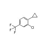 2-Chloro-1-cyclopropyl-4-(trifluoromethyl)benzene