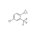 4-Chloro-1-cyclopropyl-2-(trifluoromethyl)benzene