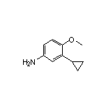 3-Cyclopropyl-4-methoxyaniline