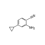 2-Amino-4-cyclopropylbenzonitrile