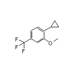 2-Cyclopropyl-5-(trifluoromethyl)anisole