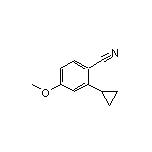 2-Cyclopropyl-4-methoxybenzonitrile