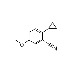 2-Cyclopropyl-5-methoxybenzonitrile