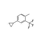 4-Cyclopropyl-1-methyl-2-(trifluoromethyl)benzene