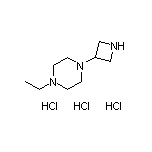 1-(3-Azetidinyl)-4-ethylpiperazine Trihydrochloride