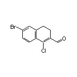 6-Bromo-1-chloro-3,4-dihydronaphthalene-2-carbaldehyde