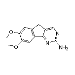 2-Amino-7,8-dimethoxy-5H-indeno[1,2-d]pyrimidine