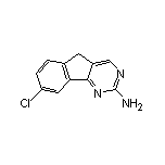 2-Amino-8-chloro-5H-indeno[1,2-d]pyrimidine