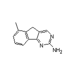 2-Amino-6-methyl-5H-indeno[1,2-d]pyrimidine