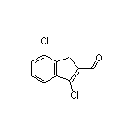 3,7-Dichloro-1H-indene-2-carbaldehyde