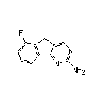 2-Amino-6-fluoro-5H-indeno[1,2-d]pyrimidine