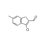 3-Chloro-6-methyl-1H-indene-2-carbaldehyde