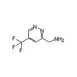 5-(Trifluoromethyl)pyridazine-3-methanamine