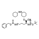 N-Boc-N’-Cbz-L-lysine Dicyclohexylammonium Salt
