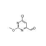 6-Chloro-2-methoxypyrimidine-4-carbaldehyde