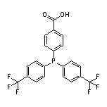 4-[Bis[4-(trifluoromethyl)phenyl]phosphino]benzoic Acid