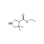 Ethyl 4,4-Dimethylpyrrolidine-3-carboxylate