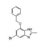 7-(Benzyloxy)-5-bromo-2-methylbenzimidazole