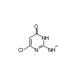 6-Chloro-2-(methylamino)pyrimidin-4(3H)-one