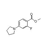 Methyl 2-Fluoro-4-(1-pyrrolidinyl)benzoate