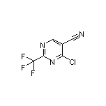 4-Chloro-2-(trifluoromethyl)pyrimidine-5-carbonitrile