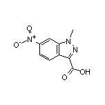 1-Methyl-6-nitro-1H-indazole-3-carboxylic Acid