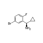 (R)-1-(5-Bromo-2-fluorophenyl)-1-cyclopropylmethanamine