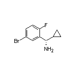 (S)-1-(5-Bromo-2-fluorophenyl)-1-cyclopropylmethanamine