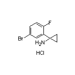 1-(5-Bromo-2-fluorophenyl)cyclopropanamine Hydrochloride