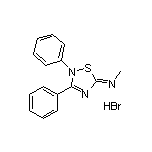 (Z)-N-(2,3-Diphenyl-1,2,4-thiadiazol-5(2H)-ylidene)methanamine Hydrobromide