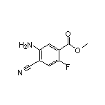 Methyl 5-Amino-4-cyano-2-fluorobenzoate