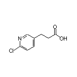 3-(6-Chloro-3-pyridyl)propanoic Acid