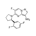 (R)-3-Amino-5-[2-(2,5-difluorophenyl)-1-pyrrolidinyl]-6-fluoropyrazolo[1,5-a]pyrimidine