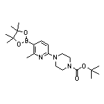 6-(4-Boc-1-piperazinyl)-2-methylpyridine-3-boronic Acid Pinacol Ester