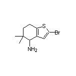 4-Amino-2-bromo-5,5-dimethyl-4,5,6,7-tetrahydrobenzo[b]thiophene