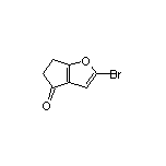 2-Bromo-5,6-dihydro-4H-cyclopenta[b]furan-4-one