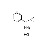 1-Amino-2,2-dimethyl-1-(3-pyridyl)propane Hydrochloride