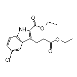 Ethyl 5-Chloro-3-(3-ethoxy-3-oxopropyl)-1H-indole-2-carboxylate