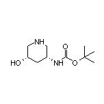 (3S,5R)-5-(Boc-amino)piperidin-3-ol