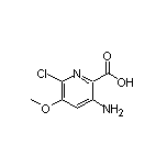 3-Amino-6-chloro-5-methoxypyridine-2-carboxylic Acid