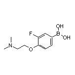 4-[2-(Dimethylamino)ethoxy]-3-fluorophenylboronic Acid