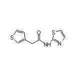 N-(2-Thiazolyl)-2-(3-thienyl)acetamide