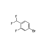 4-Bromo-1-(difluoromethyl)-2-fluorobenzene